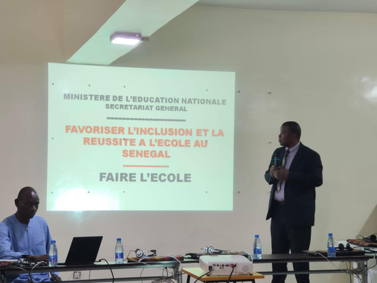 Atelier de partage et de validation de la Cartographie linguistique du pilote de Dakar.