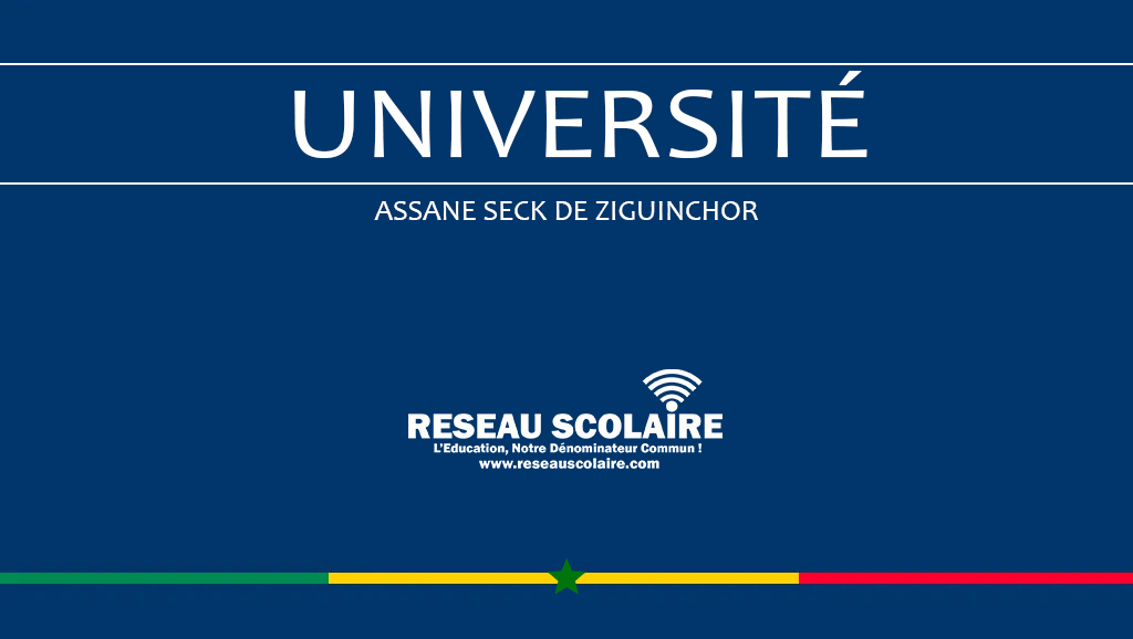 Début et calendrier des inscriptions administratives des nouveaux bacheliers de l’Université Assane Seck de Ziguinchor