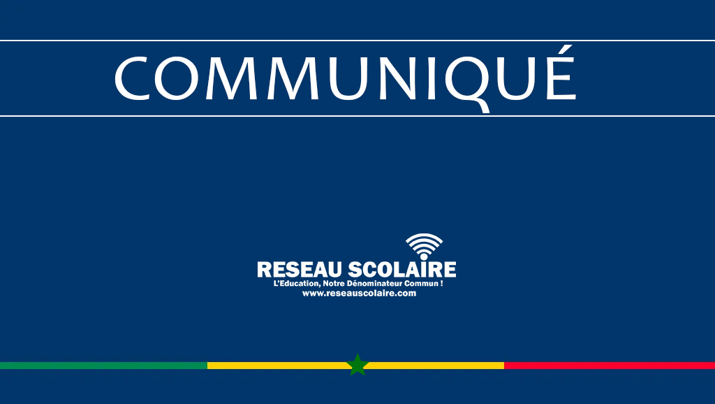 Diourbel - Calendrier du concours Miss Mathématiques et Miss Sciences