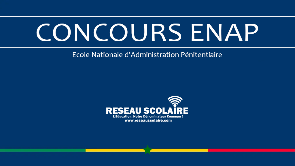Concours ENAP 2023 directs et professionnels école nationale d'Administration pénitentiaire