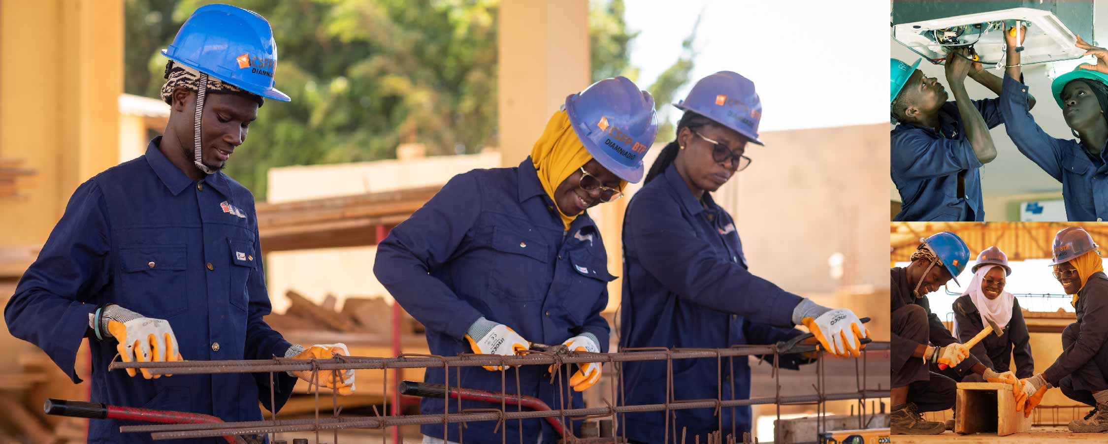 La fondation Sonatel finance le Programme de formation des jeunes dans les métiers du BTP