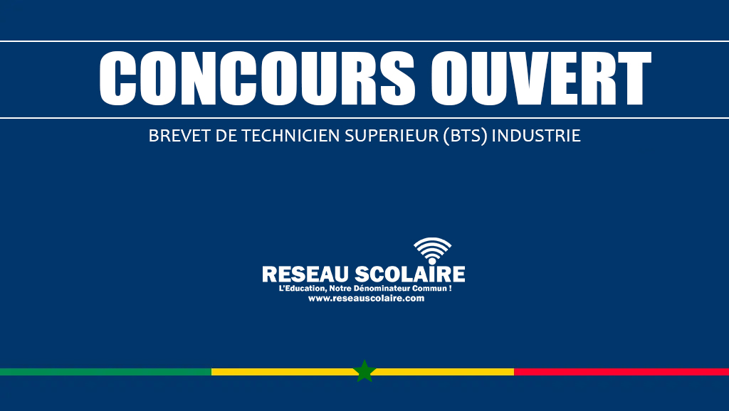 6. BREVET DE TECHNICIEN SUPERIEUR (BTS) INDUSTRIE