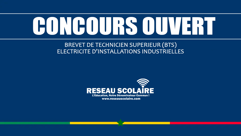 7. CONCOURS 2023 BREVET DE TECHNICIEN SUPERIEUR (BTS) ELECTRICITE D’INSTALLATIONS INDUSTRIELLES