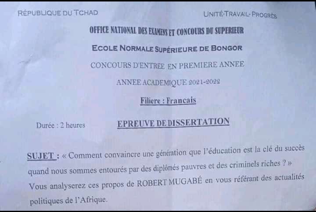 Les défis de l'éducation et du succès en Afrique : Réflexion sur les diplômés pauvres et les criminels riches.