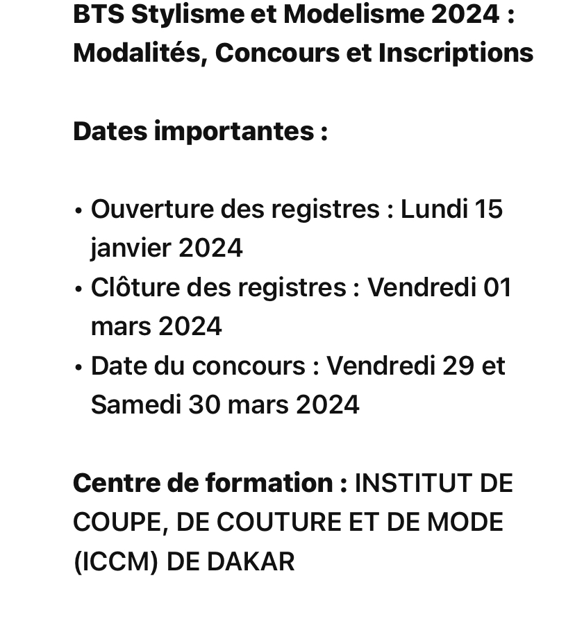 BTS Stylisme et Modelisme 2024 : Modalités, Concours et Inscriptions