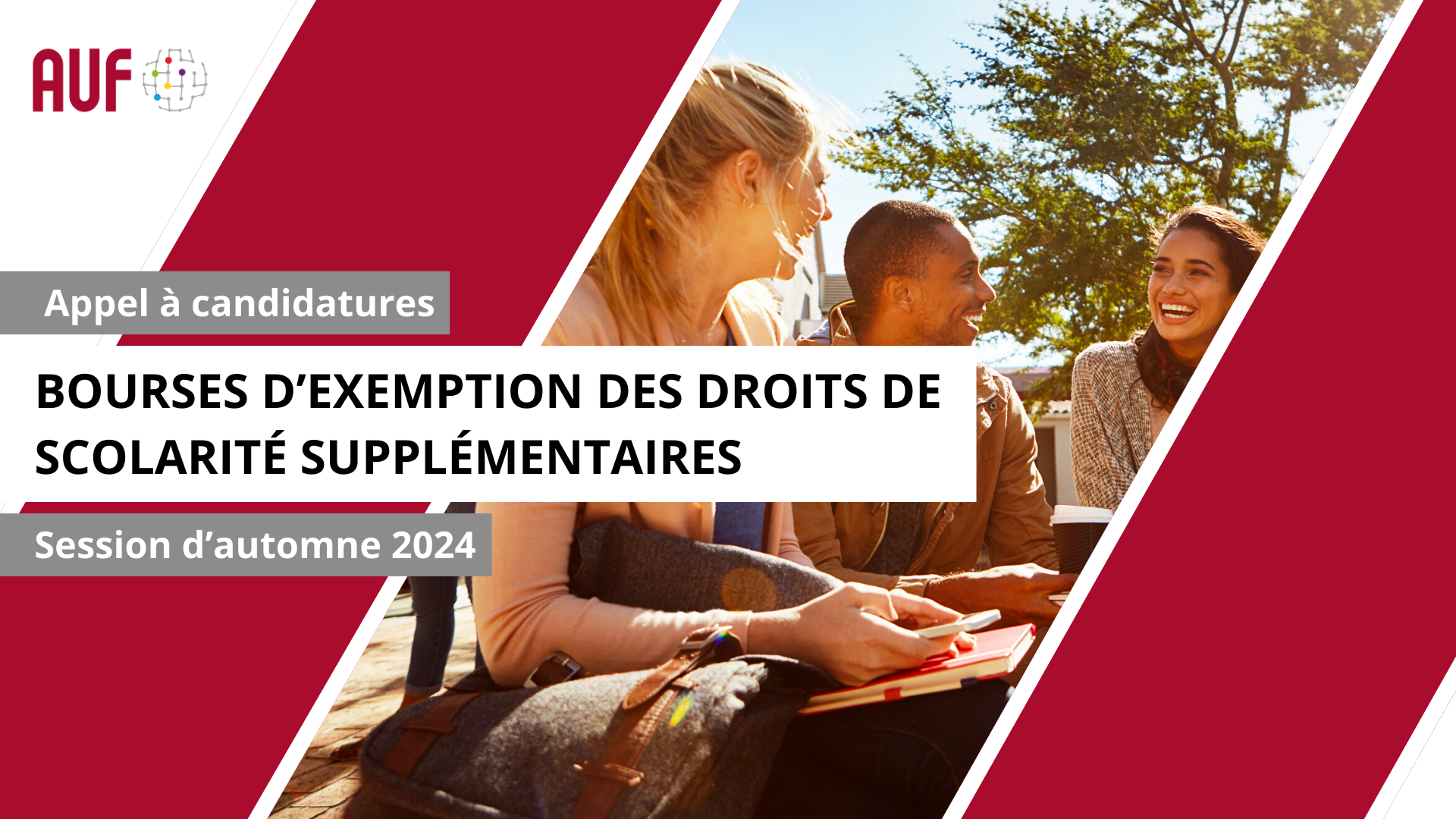 Appel à Candidatures pour les Bourses d'Exemption (Québec, Canada) – Session d'Automne 2024