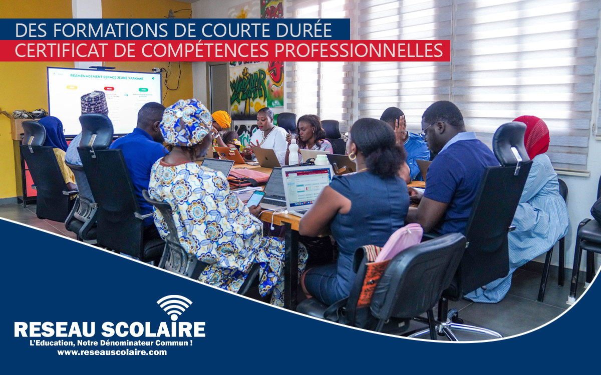 Candidatures pour des formations de courte durée, certificat de compétences professionnelles sur 3 et 6 mois, attestation sur 1 mois