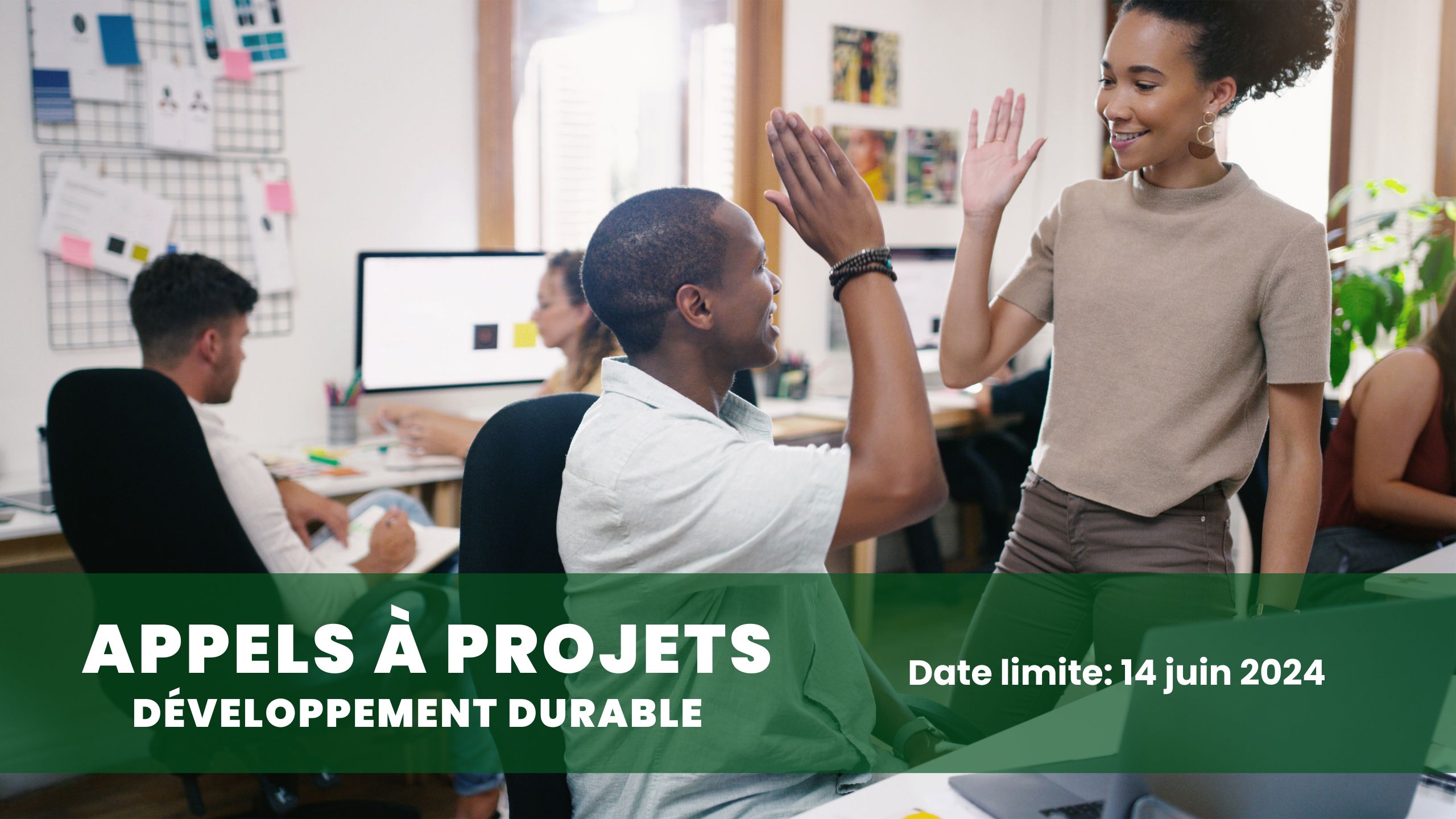 Trois appels à projets pour le développement durable