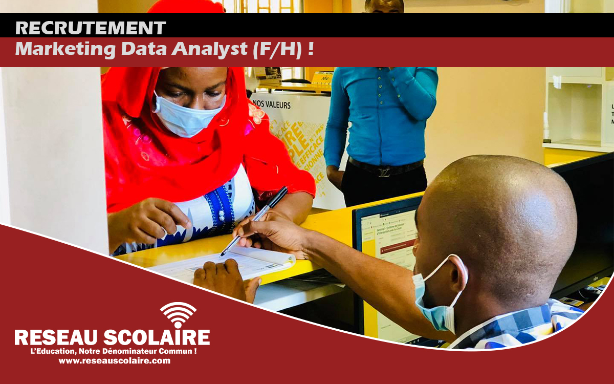 Yas Comores recrute un(e) Marketing Data Analyst (F/H) !
