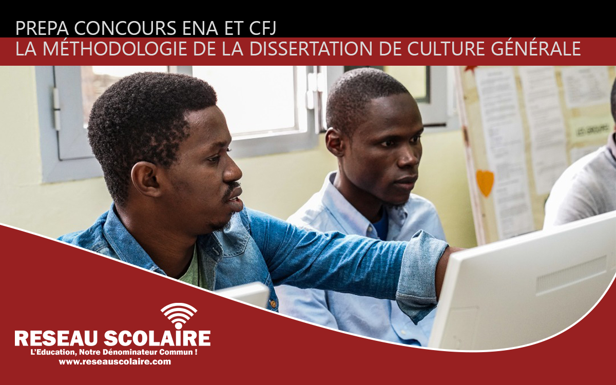 PDF _ La méthodologie de la dissertation de culture générale