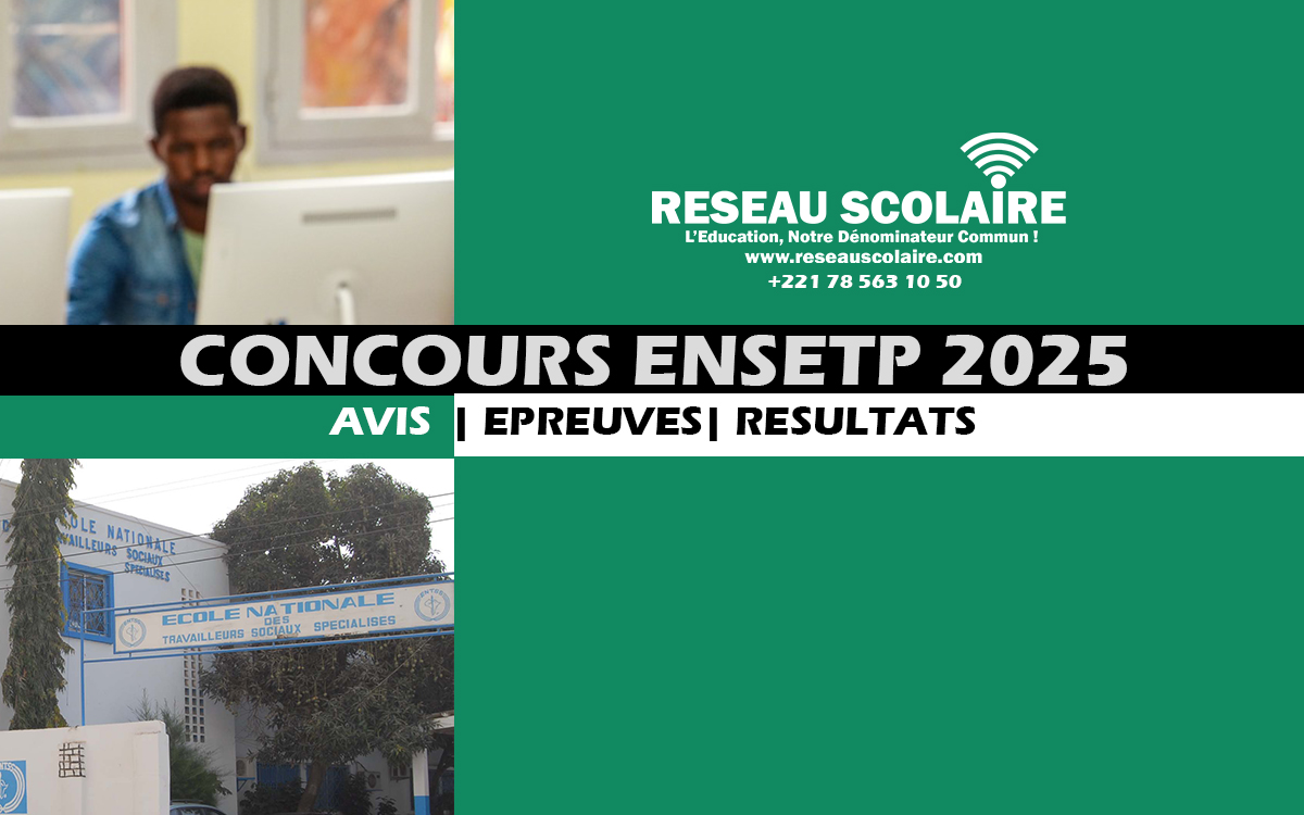 Concours ENSETP 2025 | École normale supérieure d’Enseignement technique et professionnel