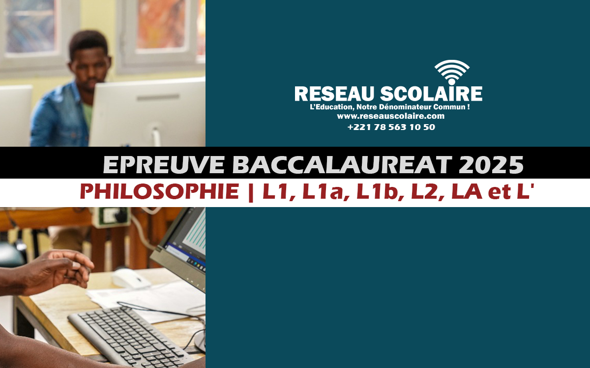 PHILOSOPHIE L BACCALAURÉAT GÉNÉRAL – SESSION 2025