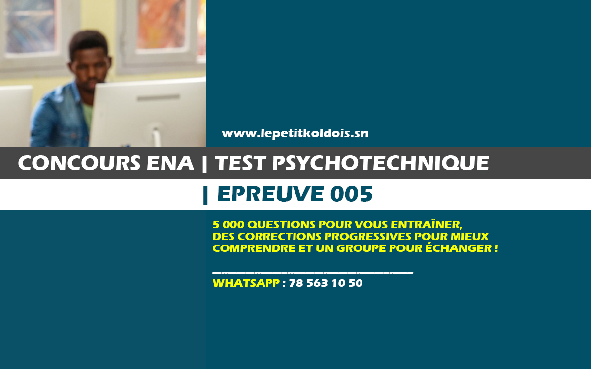 ÉPREUVE 05 | 100 QUESTIONS
