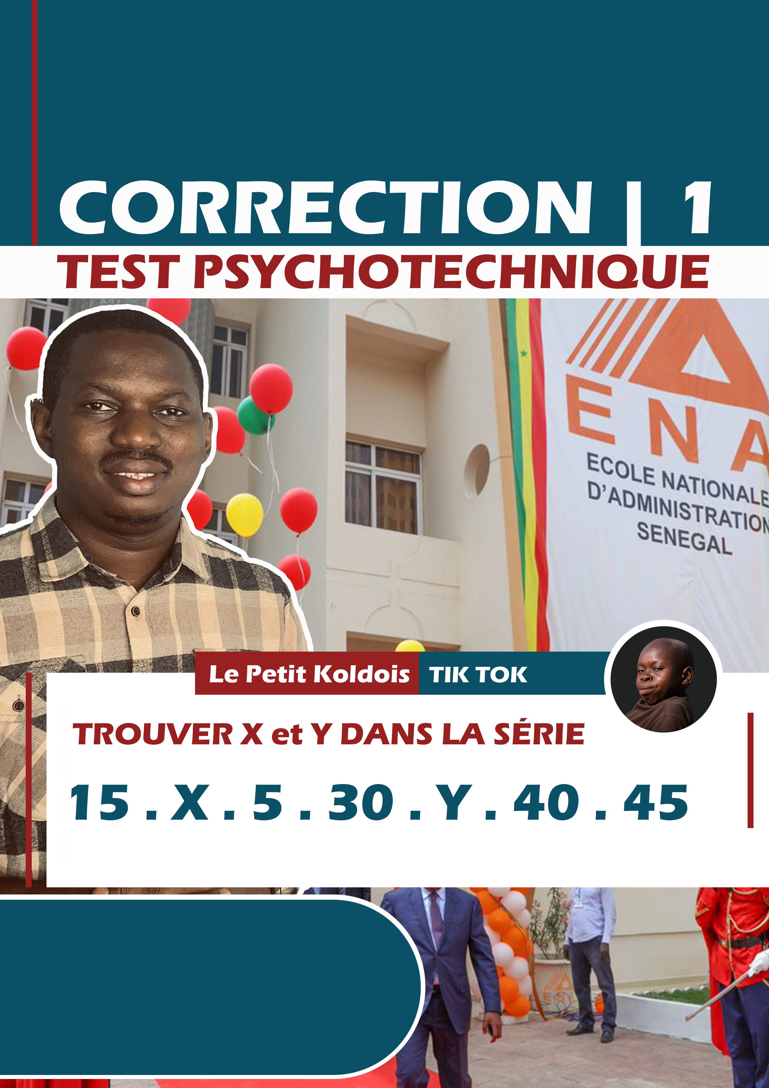 TEST PSYCHOTECHNIQUE 1 |CORRECTION